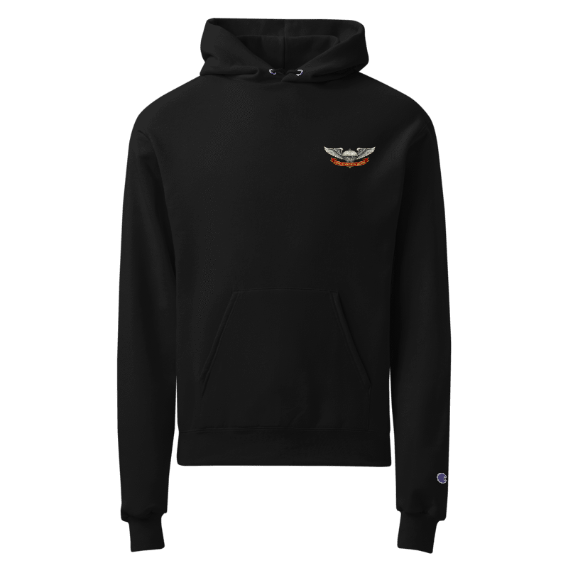 323 Rigger Black Hoodie