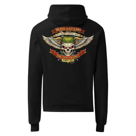323 Rigger Black Hoodie